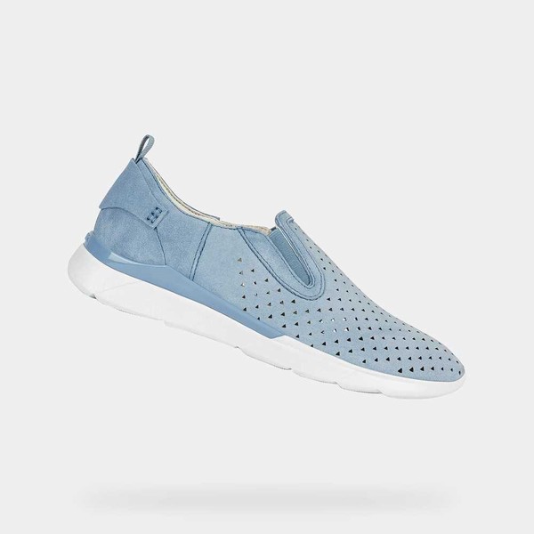 Geox Respira Light Blue Womens Sneakers SS20.0VW3